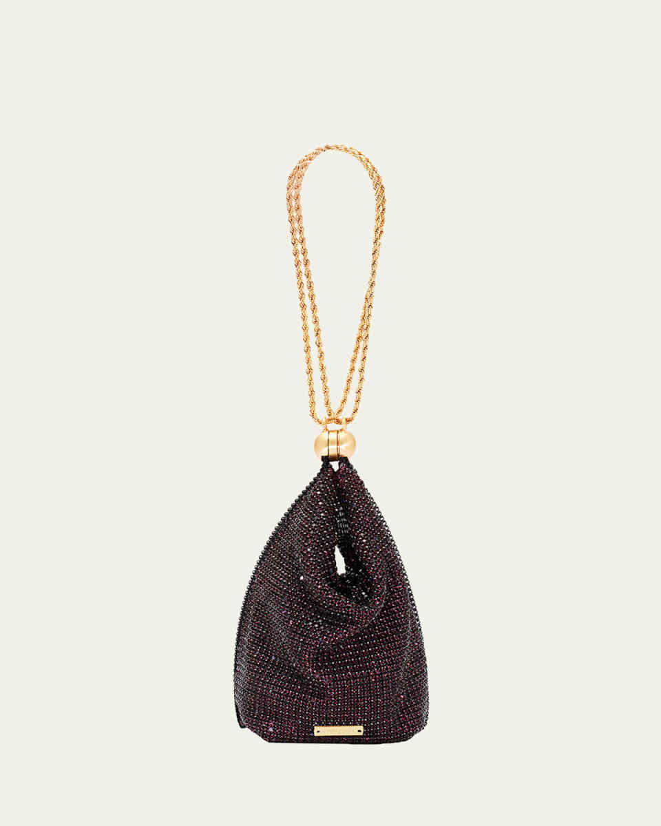 Rue Glass Crystal Wristlet Bag